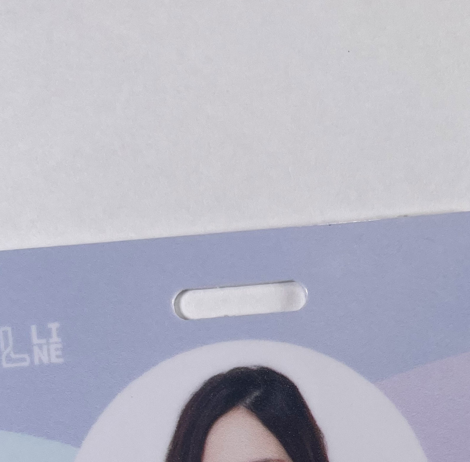 사원증 상단타공